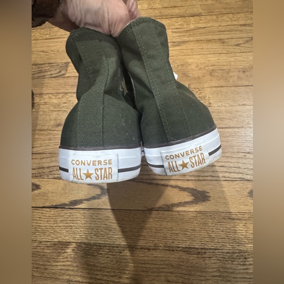 Converse All Star Utility Green/Teak/White Mens 10 Women’s 12 - Picture 8 of 15